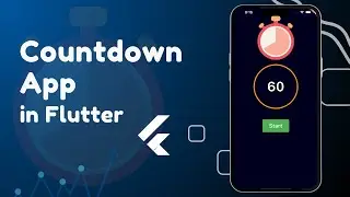 Flutter Counter Timer App