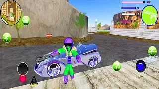 Flash Speed Stickman Rope Hero Vegas Crime Simulator