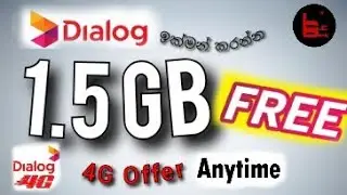 Dialog 4g free data