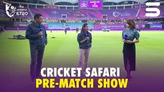 Cricket Safari Pre-Match Show | Dubai Capitals VS Sharjah Warriorz | M 27 | DP World ILT20 | M3Y1J