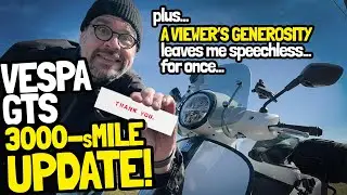 Проехав 3000 миль на моем Vespa GTS, я все еще влюблен