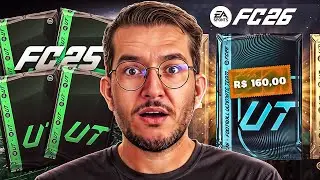💰 ABRI 2 PACKS DE R$80 NO EA FC 26 E FOI ISSO QUE TIREI