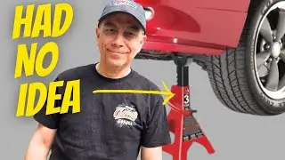 Do You Know This Axle Stands Hack? 🚗