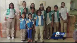 Girl Scouts ship cookies overseas to military members