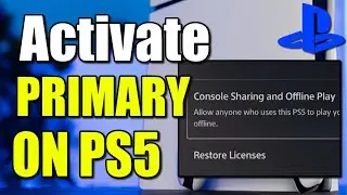 How to Activate your PS5 as Primary Console & Home to Share Games (Best Method)