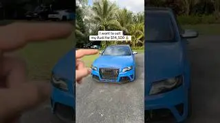 MY AUDI S4 IS FOR SALE? #SHORTS
