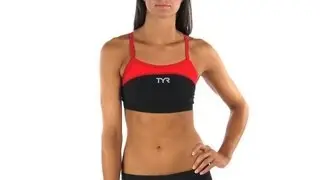 TYR Women's Carbon Bra Top | SwimOutlet.com