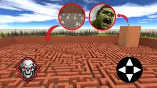 SCP 096 VS Hulk in the Maze &ndash; Epic Garry&rsquo;s Mod Battle!