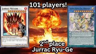 2ND PLACE JURRAC RYU-GE Deck Analysis/discussion, Kong's Games (Part 1/2)