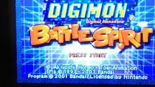Just Streaming Digimon Battle Spirit (Happy New Year)