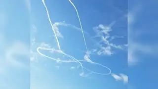 US navy pilots grounded after drawing penis in the sky