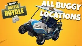 ALL ATK/GOLF CART LOCATIONS - Fortnite Battle Royale