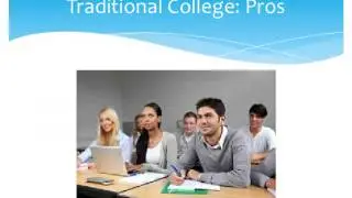 Online Vs  Traditional College