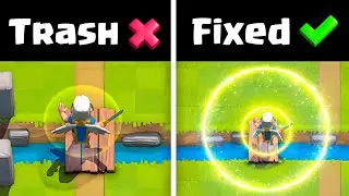 I Fixed USELESS Cards In Clash Royale