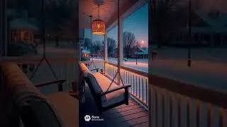 chill music in snowy suburbs to fall asleep too/posting Tuesday
