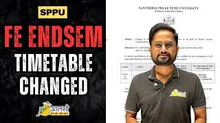 SPPU Endsem Exam | FE Timetable Changed | 2019 Pattern | #sppu | Rounak Sir | Aalsi Engineer