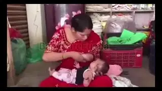 Indian Mother Breastfeeding Vlogs