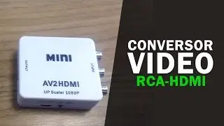 converta seu sinal HDMI para RCA ou RCA para HDMI