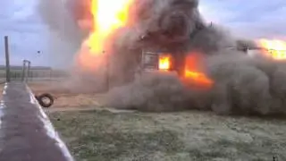 Training Burn Smoke Explosion 12-1-12