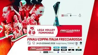 Conferenza Stampa Coppa Italia Frecciarossa 2026 | Lega Volley Femminile