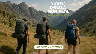 Randonnée de 3 jours en pleine montagne (première partie) avec @MitchDOBSON