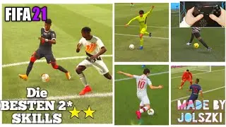 FIFA 21 | Die EFFEKTIVSTEN 2 Sterne Skills INGAME !!! - Mit JEDEM Feldspieler SKILLEN