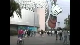 Walt Disney World Vacation Epcot Tour 2000 Part 1