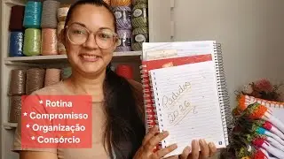 Comece o Ano Organizando o seu Ateliê de Crochê #croche #crocheteiras #dicasdeorganização 