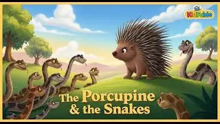 🦔 The Porcupine & the Snakes | A Fable About Respect 🐍 | KidFable Channel ✨