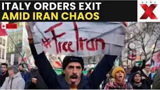 Iran Protests LIVE | Italy Evacuation Warning Issued for Citizens in Iran Amid Protests