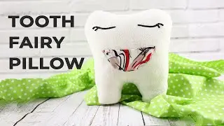 DIY Tooth Fairy Pillow Tutorial with FREE Sewing Pattern