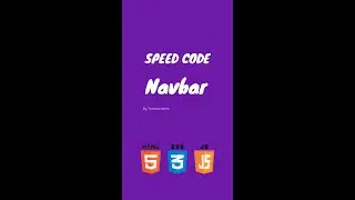 Speed code Navbar #1