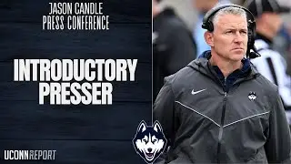 Jason Candle Introductory Press Conference - UConn Huskies Football