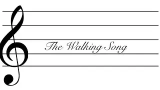 Faber Piano Adventures Lesson Book | Primer Level: The Walking Song