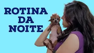 ROTINA DA NOITE JUJU E PITUCA