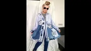 Plus Size Easy Boho Style Idea/How To Style Shirts#plussize #fashion #boho #denim