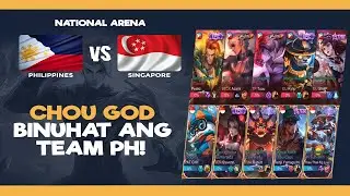CHOU GOD BINUHAT ANG TEAM PH LONG GAME COMEBACK! | National Arena