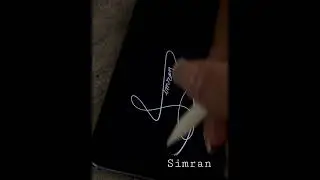 Signature Style &ldquo;Simran&rdquo;🖊️Comment your name!