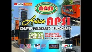 LIVE📡 ARISAN APSI KORWIL POLOKARTO SUKOHARJO || MULYA NADA AUDIO || MONICA MULTIMEDIA