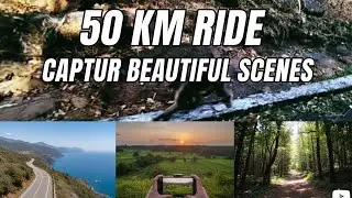 Ride 50 KM & Capture Beauty 😍#50kmride#RideVlog#ScenicRide#NatureVibes#BeautifulScenes#TravelVlog