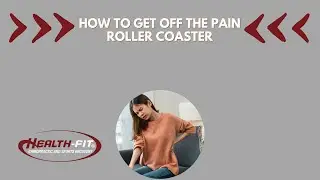 How to Get Off the Pain Roller Coaster / Boca Raton Sports Chiropractor
