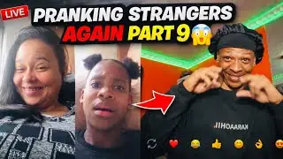 PRANKING STRANGERS AGAIN PART9😂😱