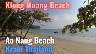 Riding from Klong Muang Beach to Ao Nang Beach - Beautiful Amazing Tropical Views! Krabi, Thailand