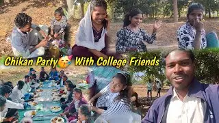 New Year Chicken Party With College Friends.  New Year Special Vlog 