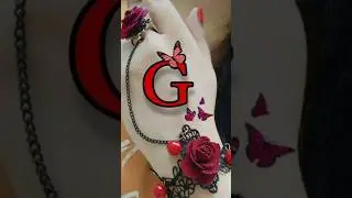 G letter love status 💝#viral video#trending#youtube shorts#please subscribe to my channel 🙏