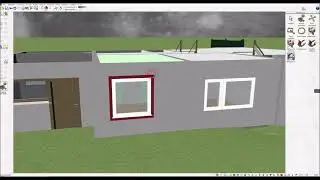 Fensterrahmen und Faschen anders f&auml;rben mit dem HausDesigner3D