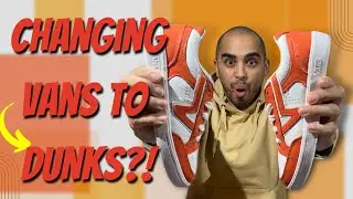 Custom Vans inspired by Nike Dunks!