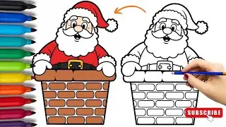 How to Draw a Santa Claus ll merry Christmas 🎄