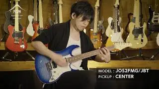 FGN J-Standard Odyssey JOS2FMG Sound Samples Clean + Crunch + Distortion