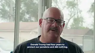 Kamala Harris saved 400,000 Teamster Pensions. Trump didn't lift a finger.